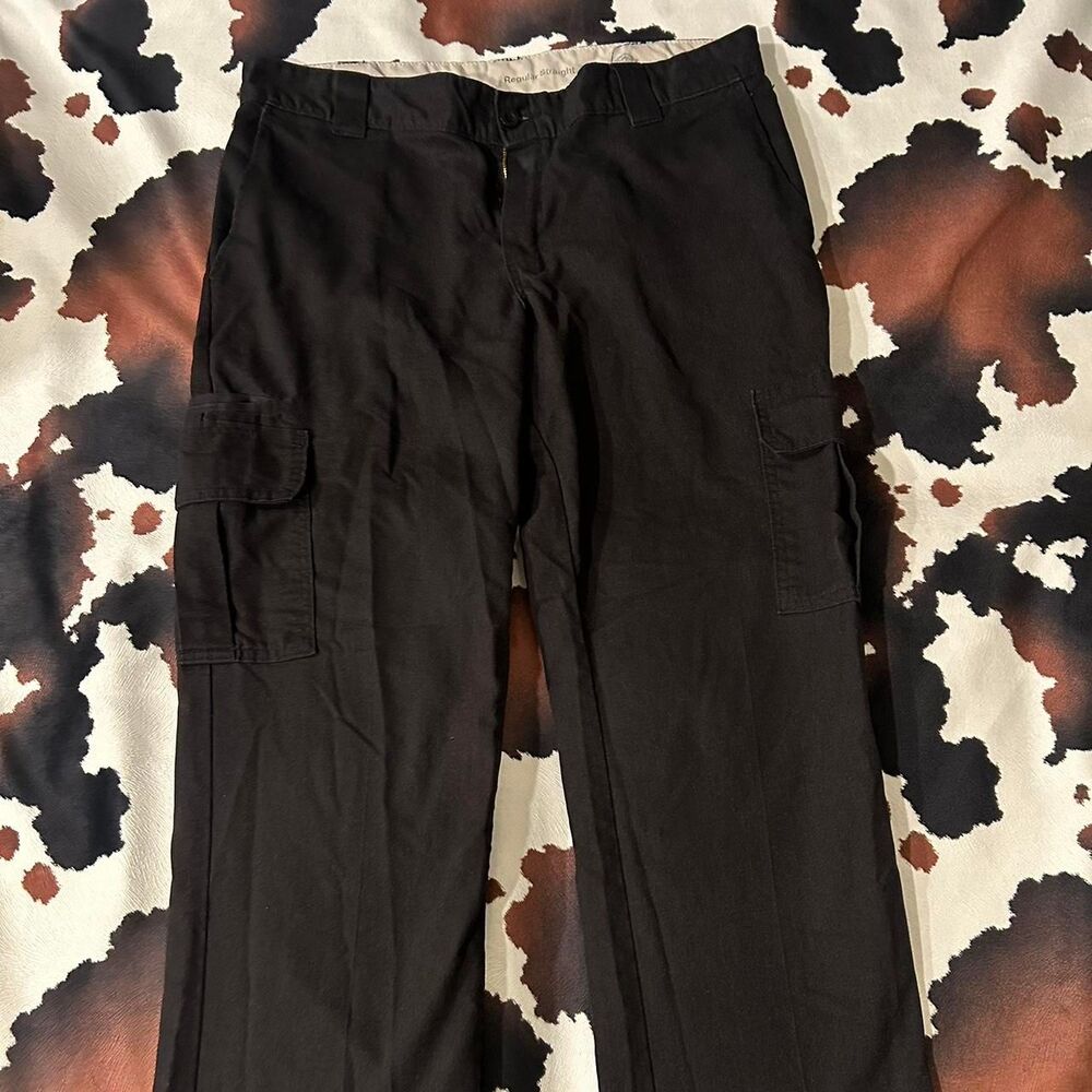 Dickies Men's Black and Navy Trousers